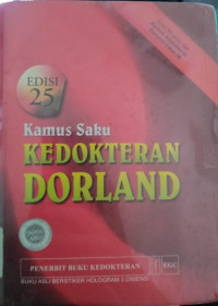 Image of KAMUS SAKU KEDOKTERAN DORLAND